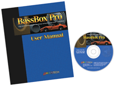 The BassBox Pro User Manual and CD-R.